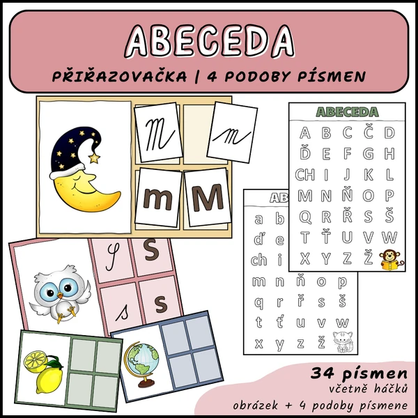 Obrázková abeceda A5