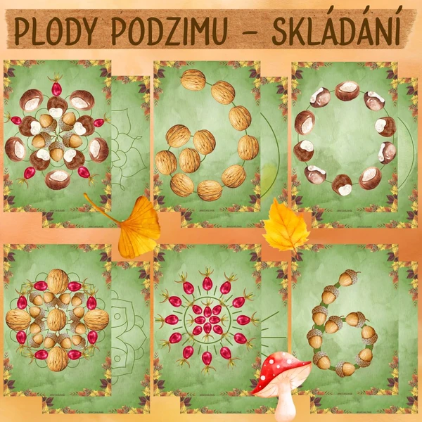 Plody podzimu - Skládání 