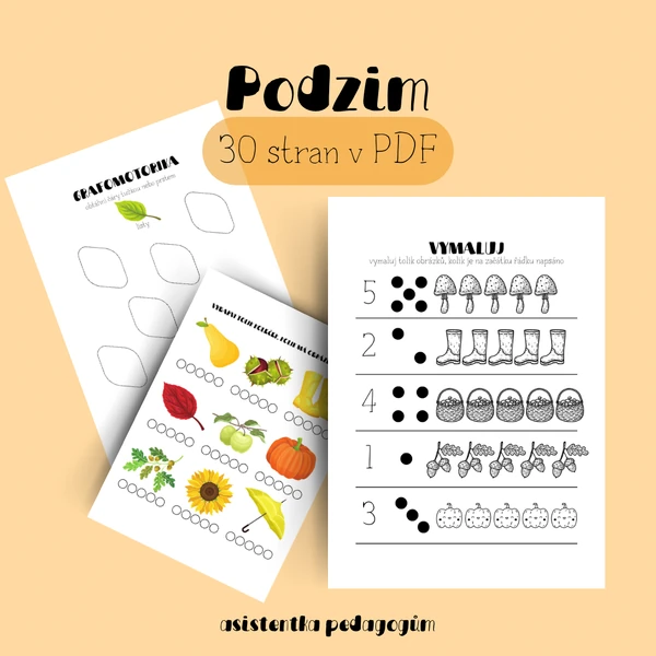 Podzim - soubor aktivit