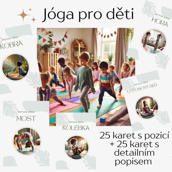 Dětská jóga - karty 