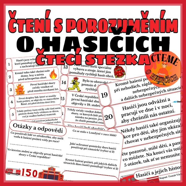 Čteme o hasičích