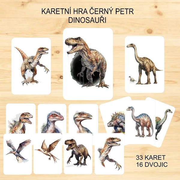 Černý Petr - DINOSAUŘI