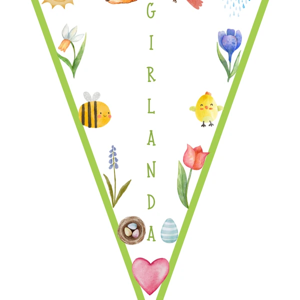Girlanda - jaro a léto