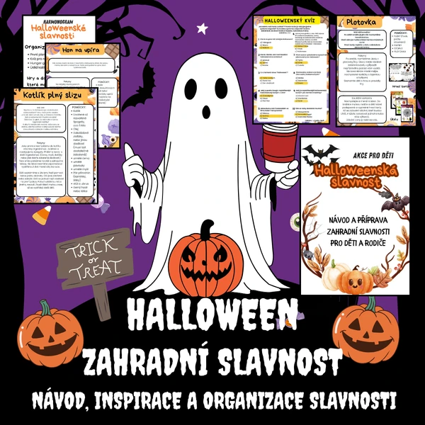 HALLOWEENSKÁ ZAHRADNÍ SLAVNOST - organizace a stanoviště