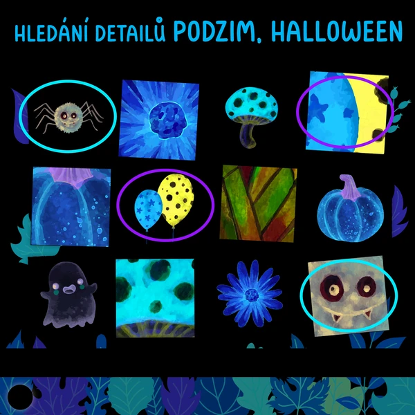 Hledání detailů podzim a Halloween