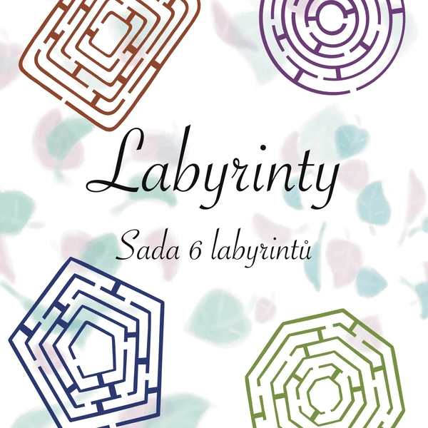 Labyrinty-geometrické tvary 