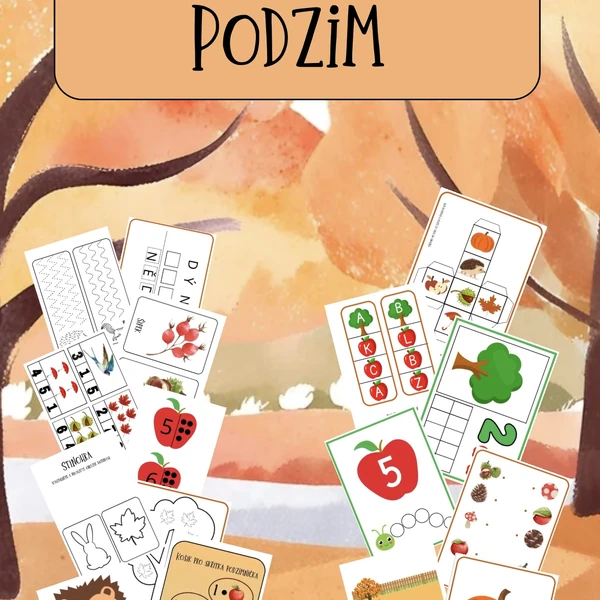 PODZIM - soubor pracovních listů