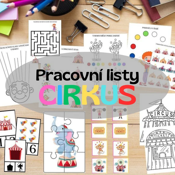 Cirkus - Pracovní listy
