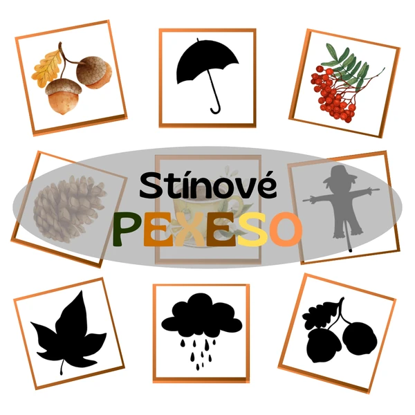 Stínové pexeso – Podzimní edice