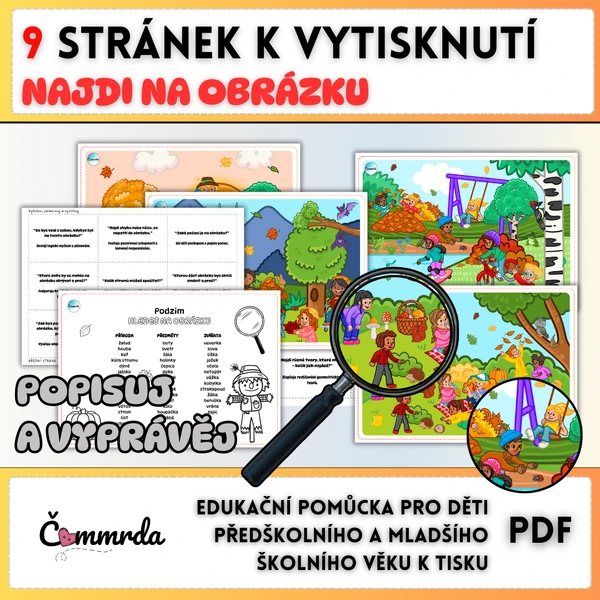 Najdi na obrázku - podzim