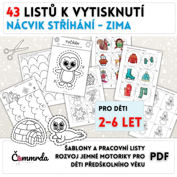 Nácvik stříhání - zima