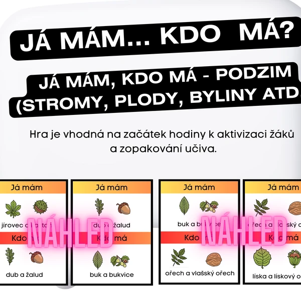 Já mám, kdo má - PODZIM