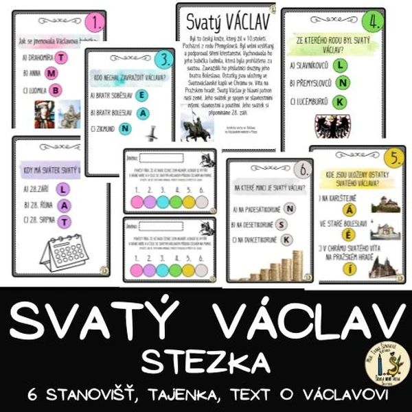 SVATÝ VÁCLAV – stezka + text o Václavovi