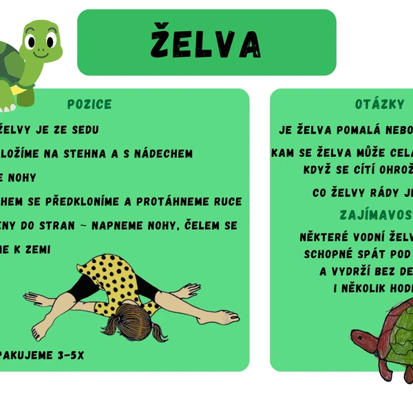 Jógová zvířecí stezka