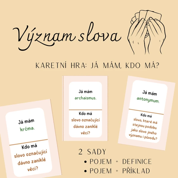 Význam slova (Já mám, kdo má?)