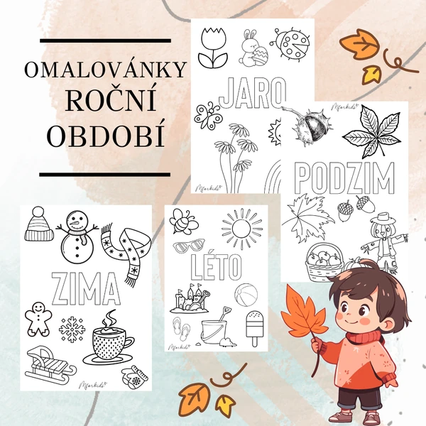 OMALOVÁNKY ROČNÍ OBDOBÍ