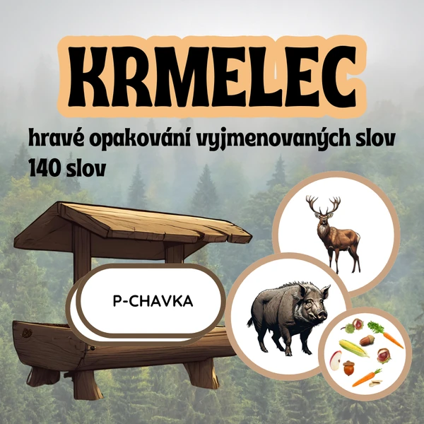KRMELEC: Hravé procvičování vyjmenovaných slov