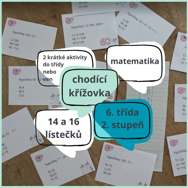 M6 - chodicí křížovka