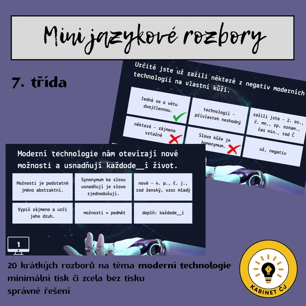 Mini jazykové rozbory