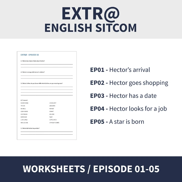EXTR@ ENGLISH - pracovní listy k epizodám 01-05