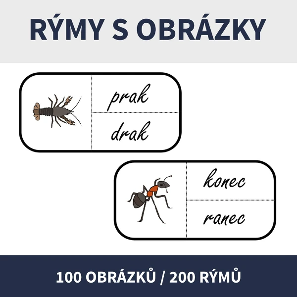RÝMY S OBRÁZKY (tvorba rýmů, rým)