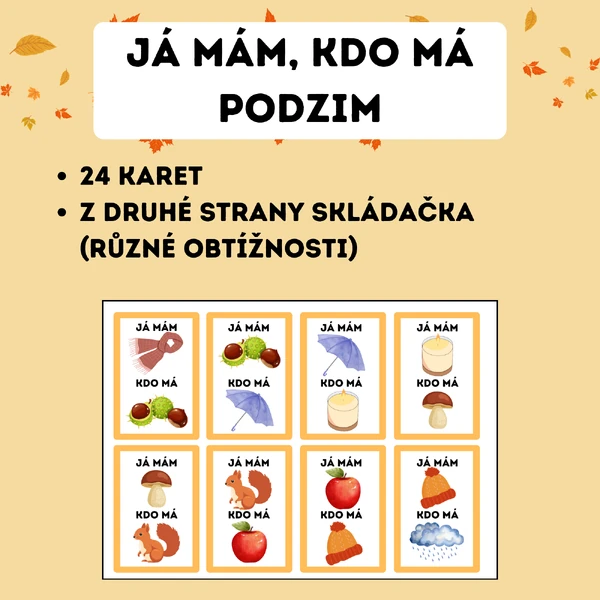 Já mám, kdo má - podzim