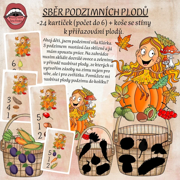 SBĚR PODZIMNÍCH PLODŮ
