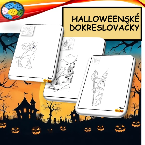 HALLOWEENSKÉ DOKRESLOVAČKY 