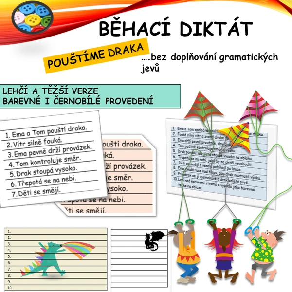 BĚHACÍ DIKTÁT - POUŠTÍME DRAKA