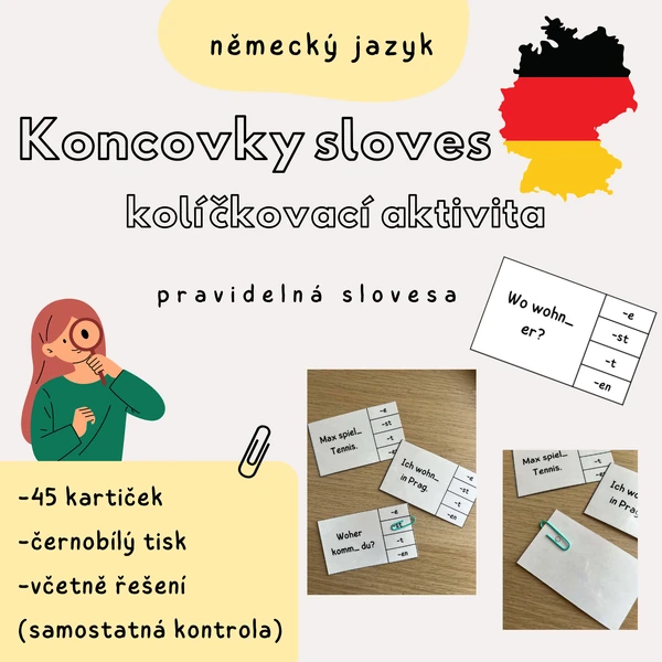 Časování sloves, koncovky v NJ