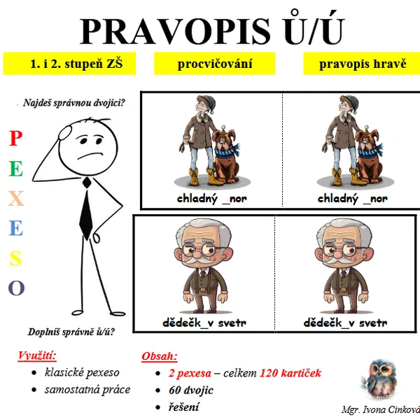 Pravopis ů/ú 