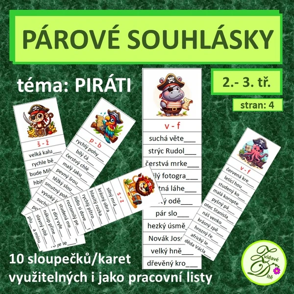 Párové souhlásky s piráty