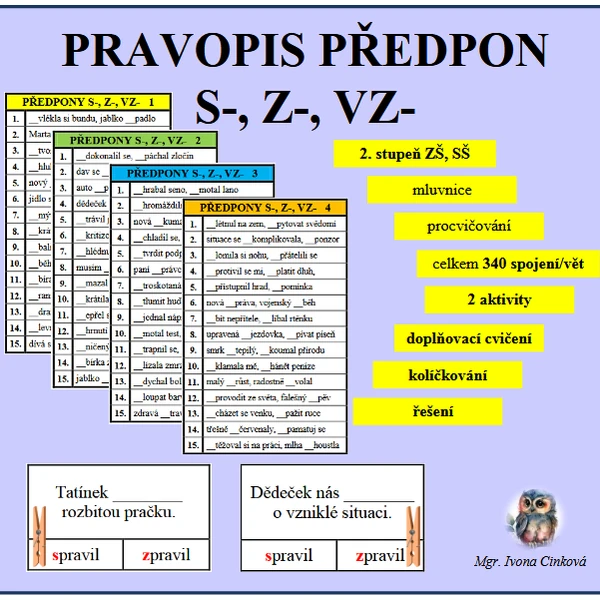 Pravopis předpon s-, z-, vz-