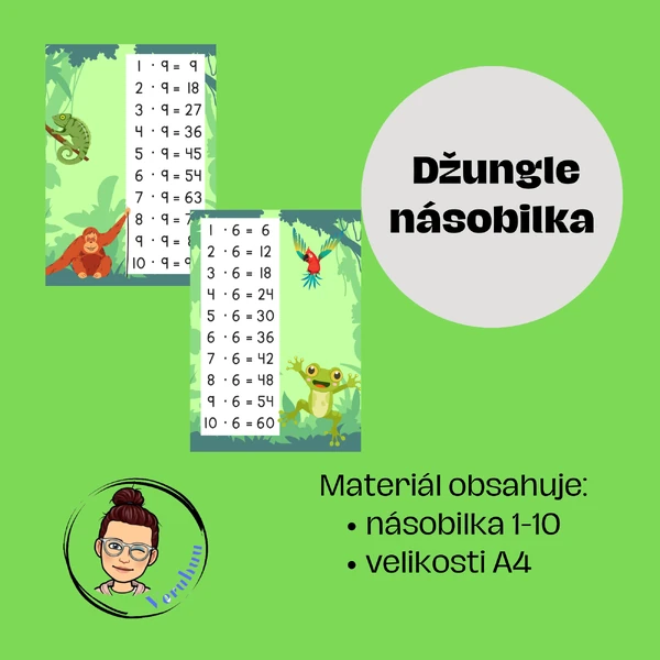 Džungle násobilka