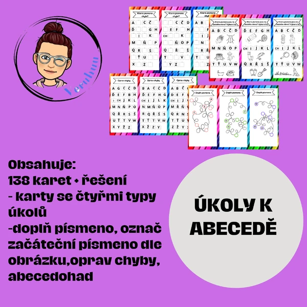 Úkoly k abecedě 