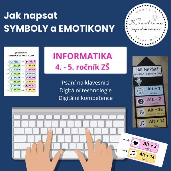 Jak napsat symboly a emotikony