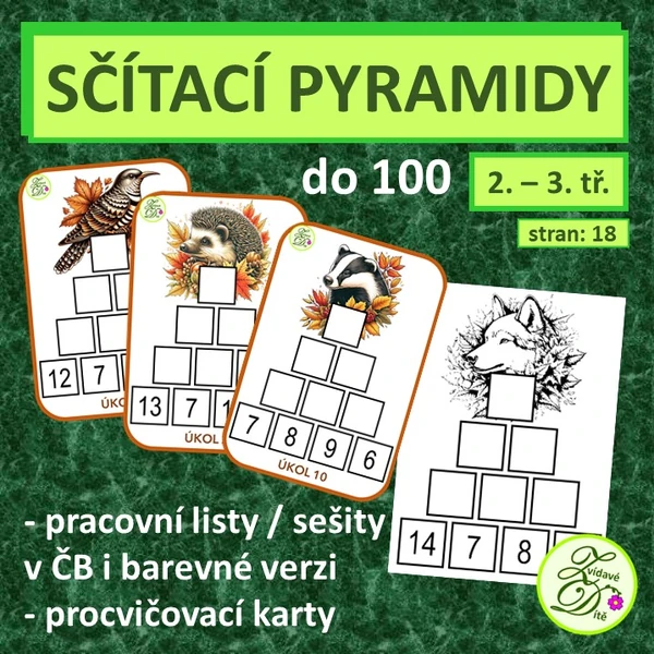 Sčítací pyramidy do 100
