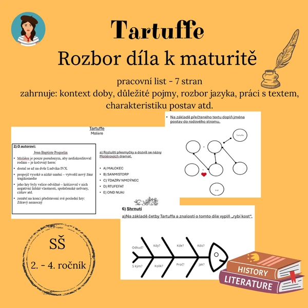 Tartuffe - rozbor díla k maturitě