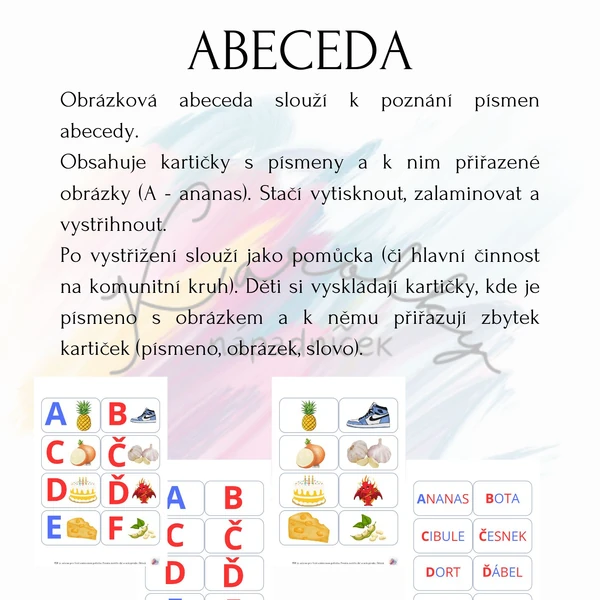Obrázková abeceda
