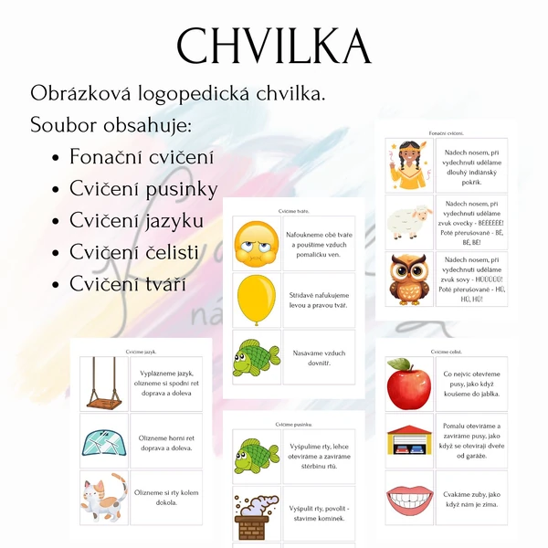 Obrázková logopedická chvilka