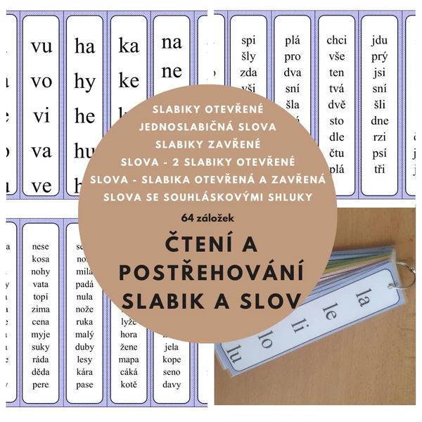 Čtení slabik a slov