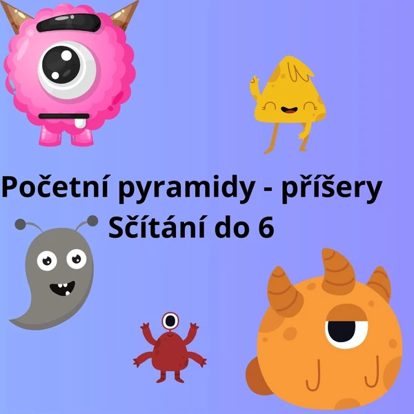 Početní pyramidy - sčítání do 6