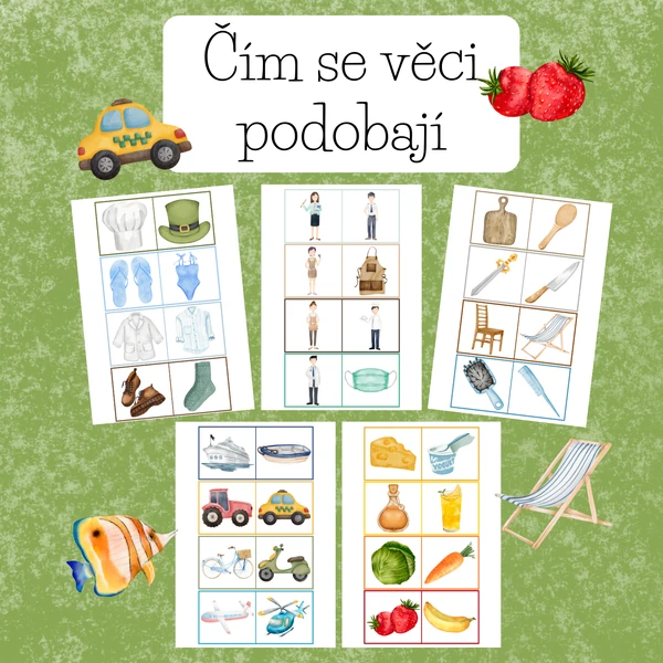 Čím se věci podobají