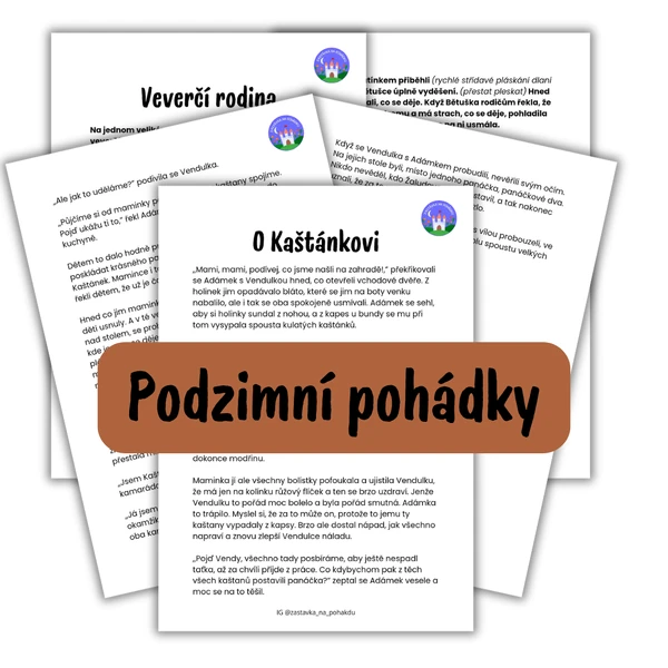 Podzimní pohádky - O Kaštánkovi, Veverčí rodina