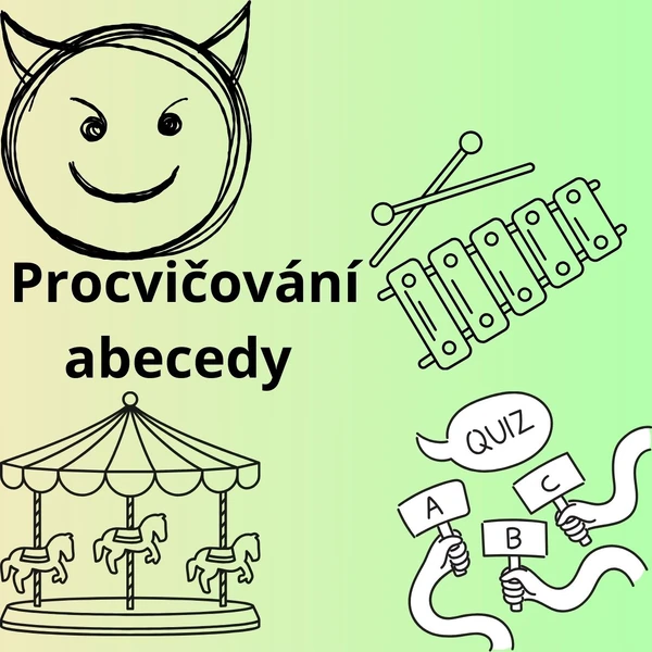 Procvičování abecedy - pracovní listy