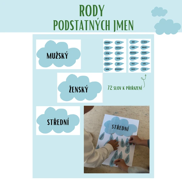 Rody podstatných jmen