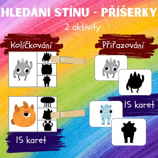 Hledání stínů - příšerky