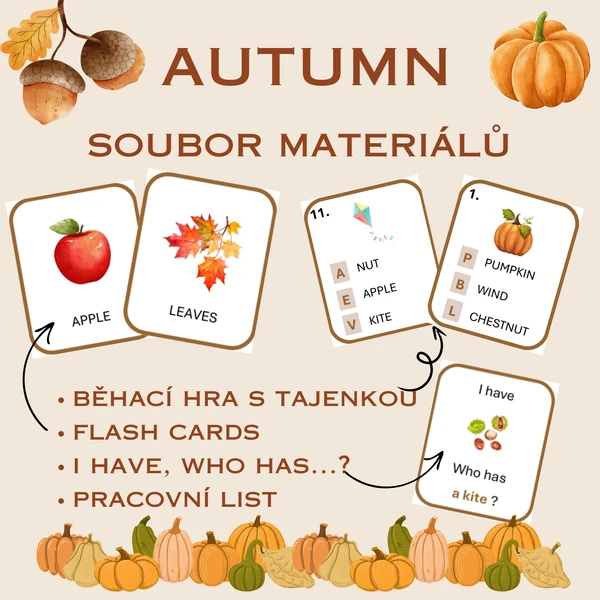 Autumn - soubor aktivit