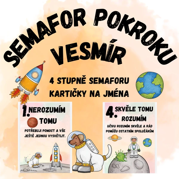 Semafor pokroku - Vesmír