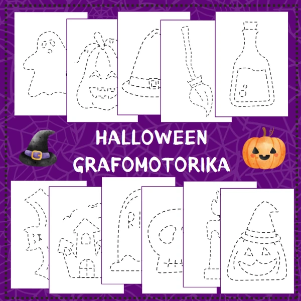 HALLOWEEN - grafomotorika